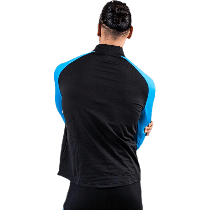Warm Zip Shirt Blue/Black