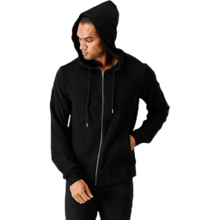 Zip Hoodie Black