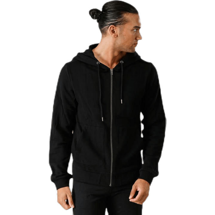 Zip Hoodie Black