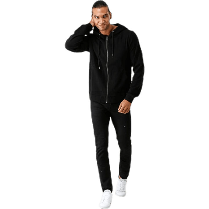 Zip Hoodie Black