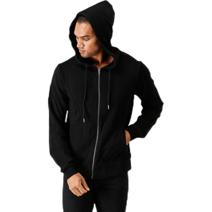 Zip Hoodie Black