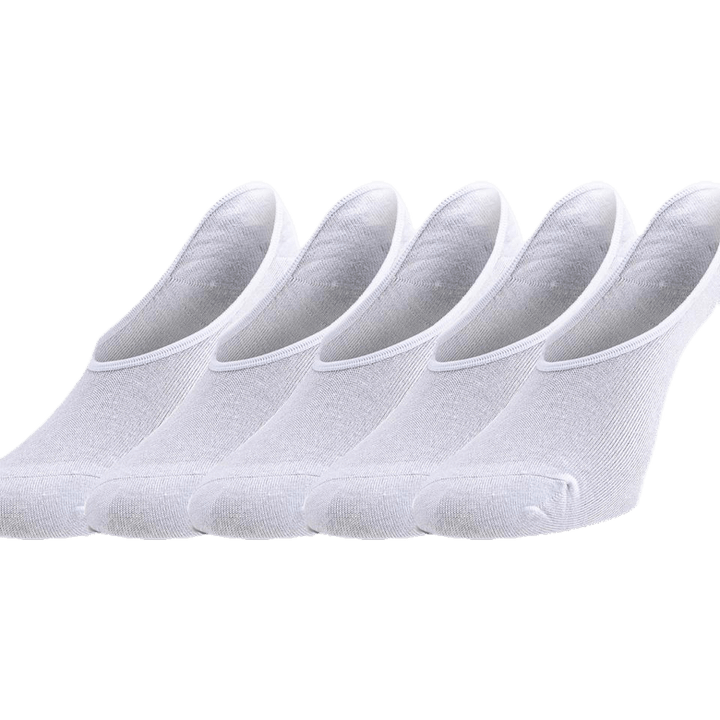 Ankle Socks Bamboo 5-pack White