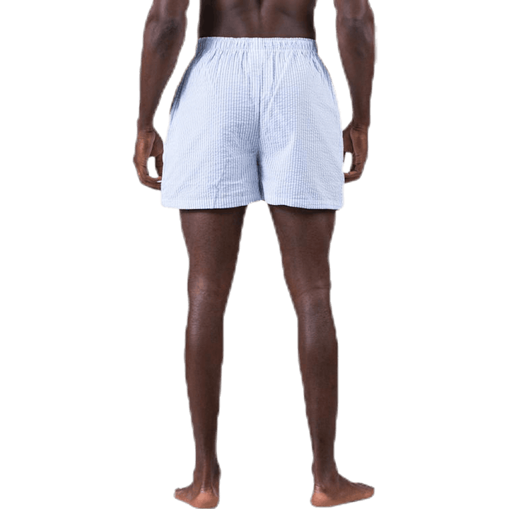 Woven Pyjama Shorts Blue/White