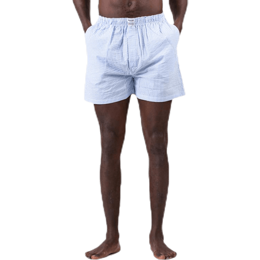 Woven Pyjama Shorts Blue/White