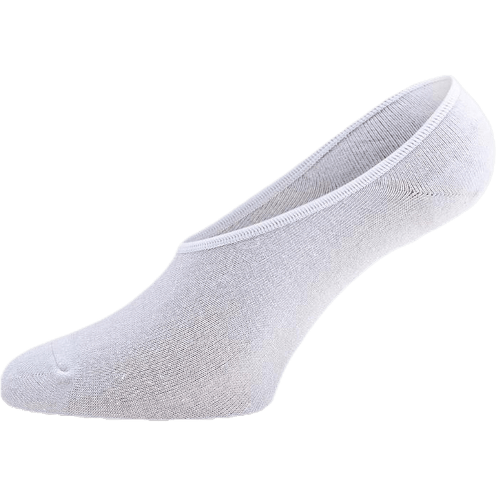 No Show Socks Bamboo 5-pack White