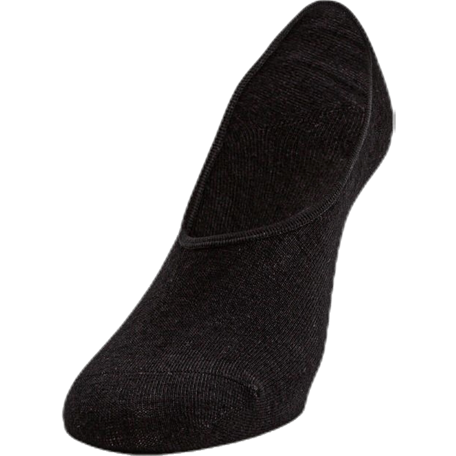 No Show Socks Bamboo 5-pack Black