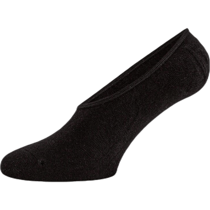 No Show Socks Bamboo 5-pack Black