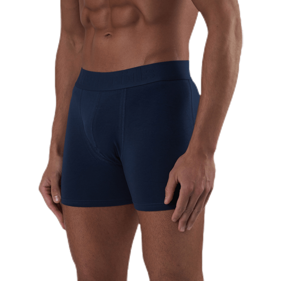Boxerky z organické bavlny 3-pack Blue