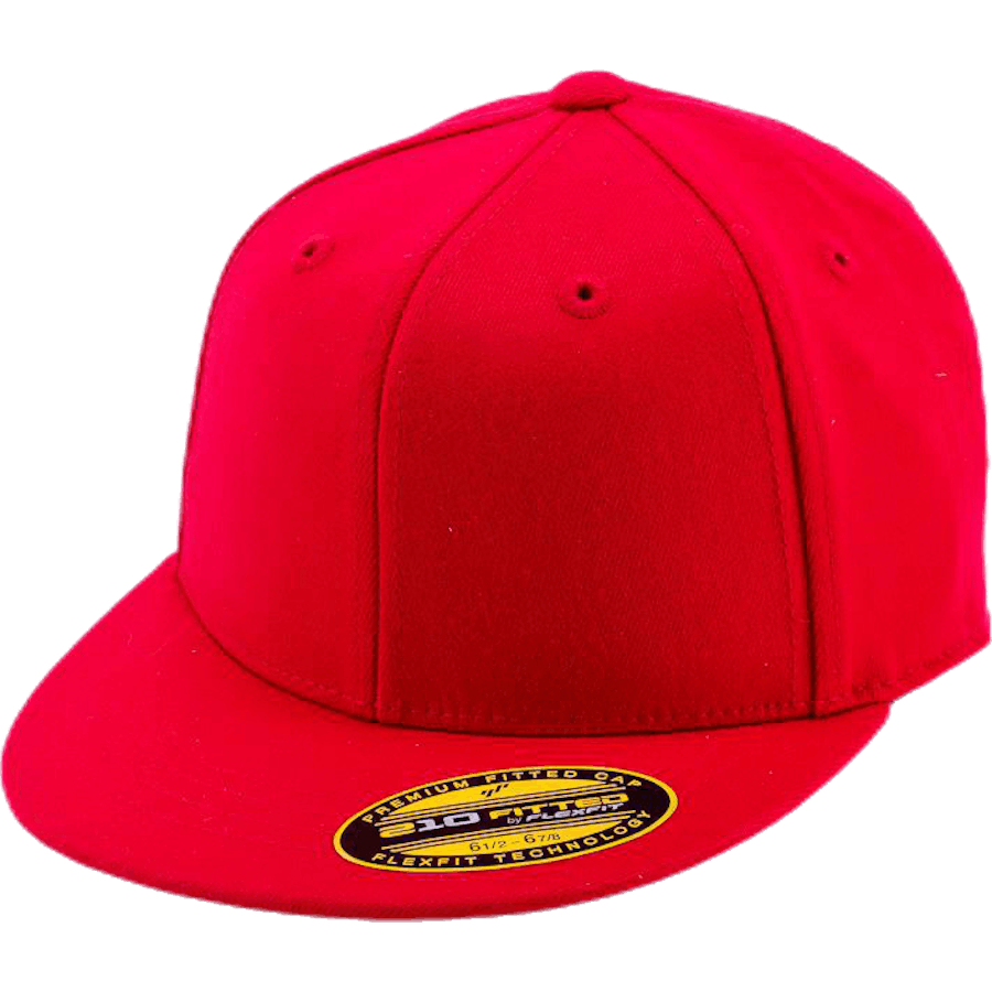 No. Ten Flexfit 210 Cap Junior Red