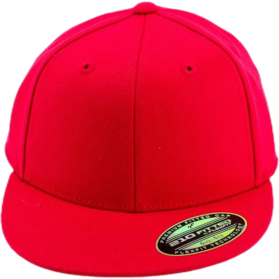 No. Ten Flexfit 210 Cap Junior Red