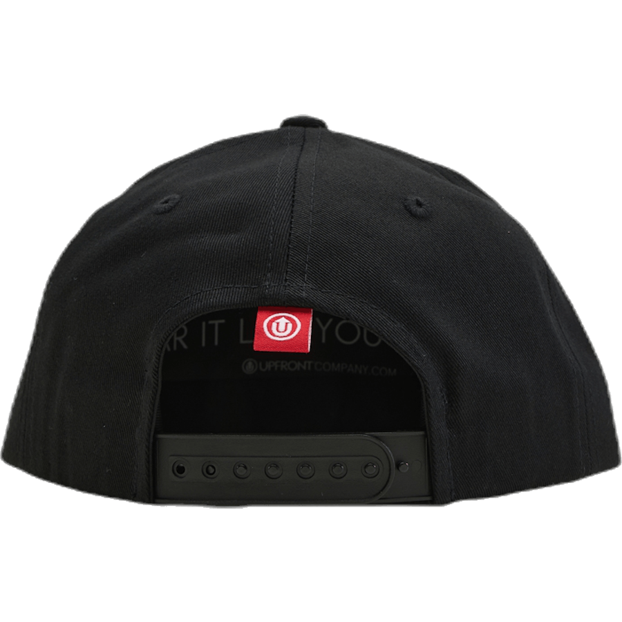 Spinback Nuorten Snapback Musta