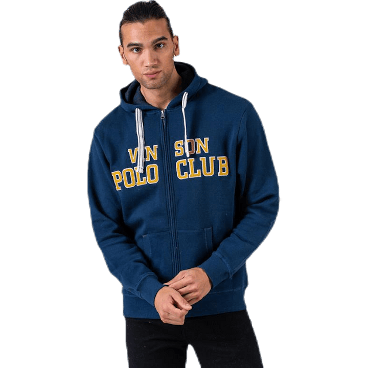 Kent Sweatshirt Zip Blue
