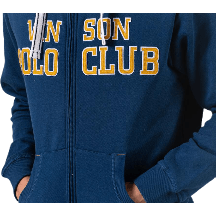 Kent Sweatshirt Zip Blue