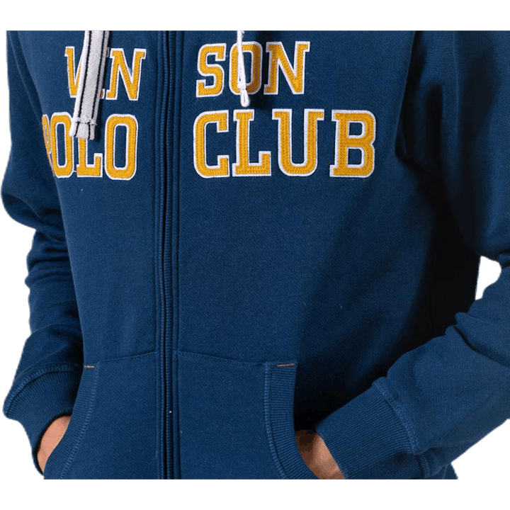 Kent Sweatshirt Zip Blue