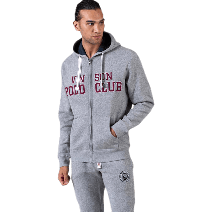 Kent Sweatshirt Zip Grey