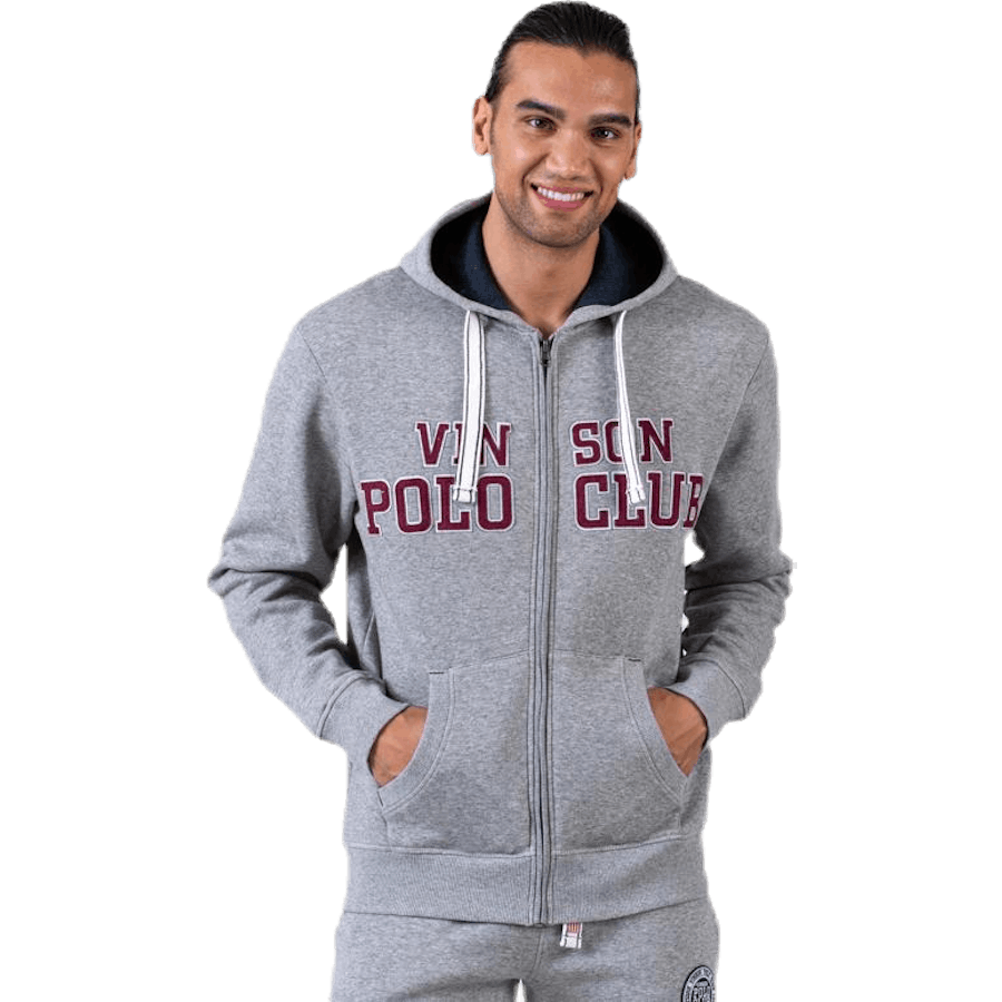 Kent Sweatshirt Zip Grey