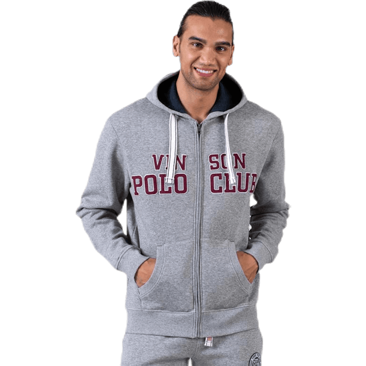 Kent Sweatshirt Zip Grey