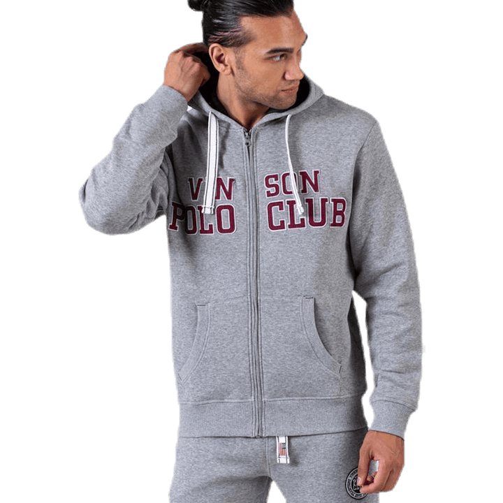 Kent Sweatshirt Zip Grey