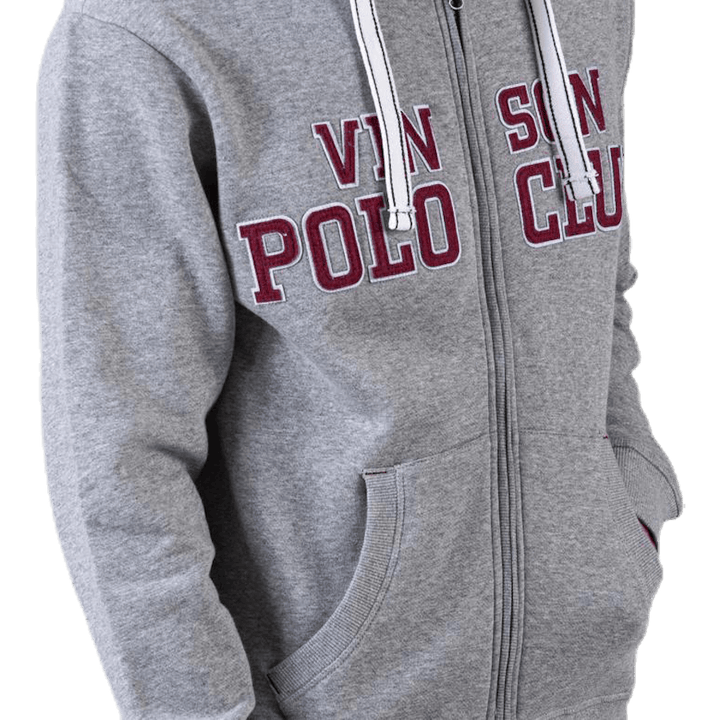 Kent Sweatshirt Zip Grey