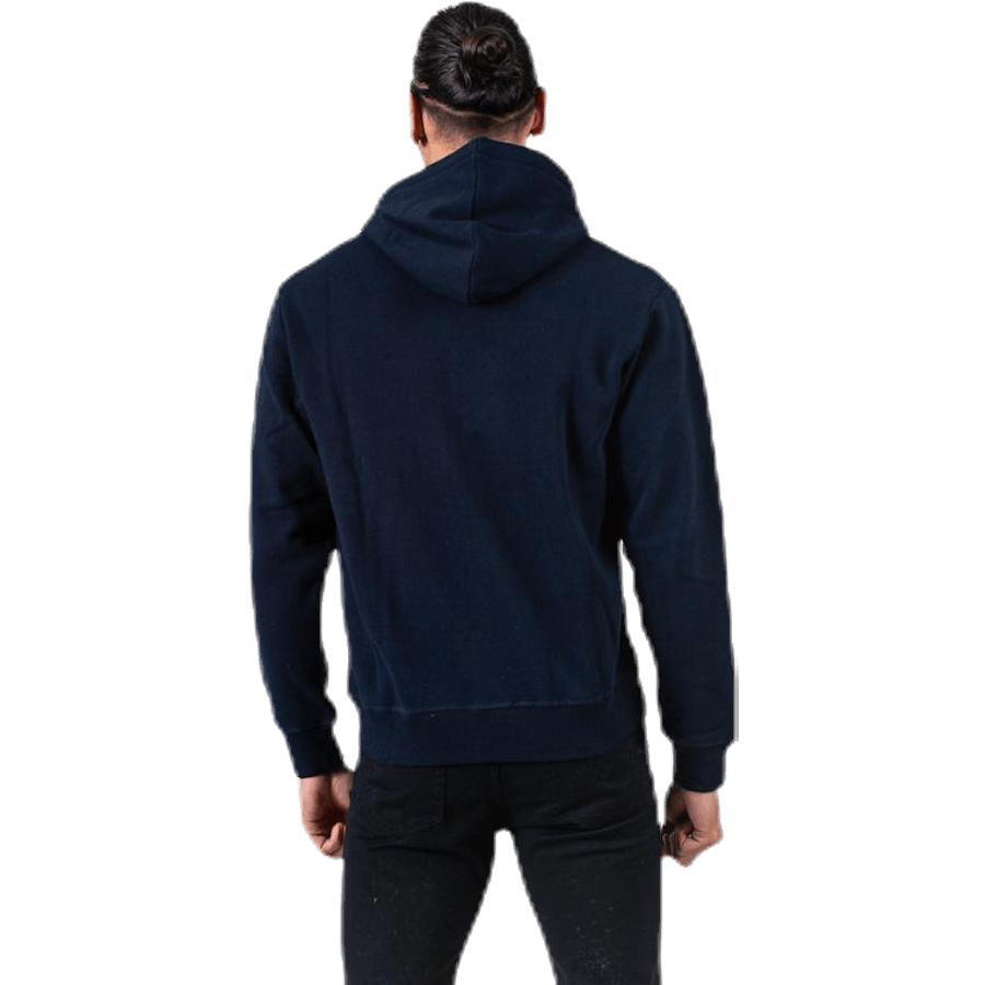 Krew Sweatshirt Full Zip Blue