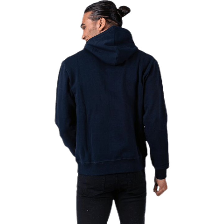 Krew Sweatshirt Full Zip Blue