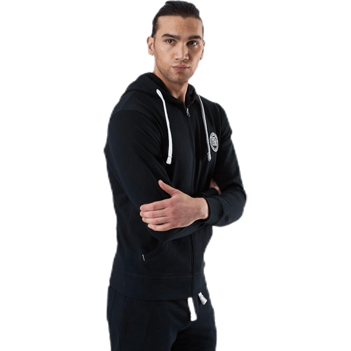 Krew Sweatshirt Full Zip Black