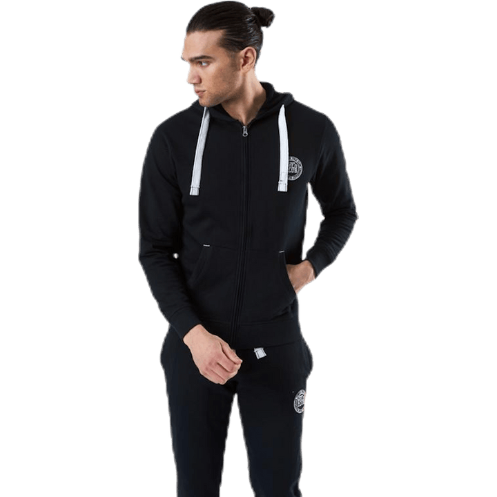 Krew Sweatshirt Full Zip Black