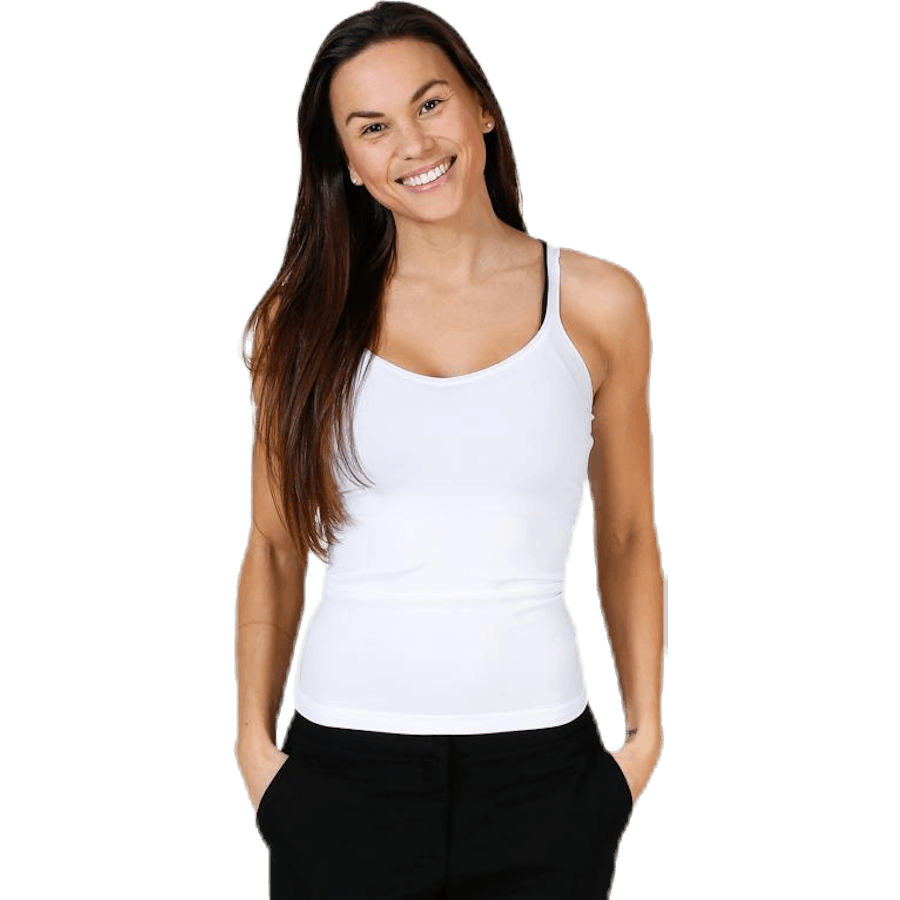 Plain Underwear Top White