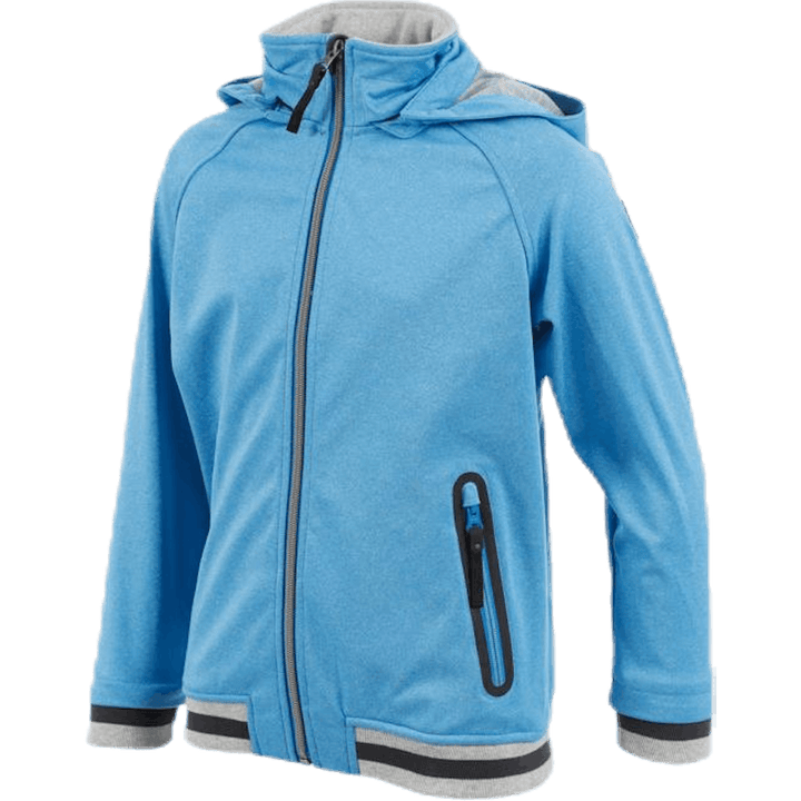 Cloudy Softshell Bomber Blue