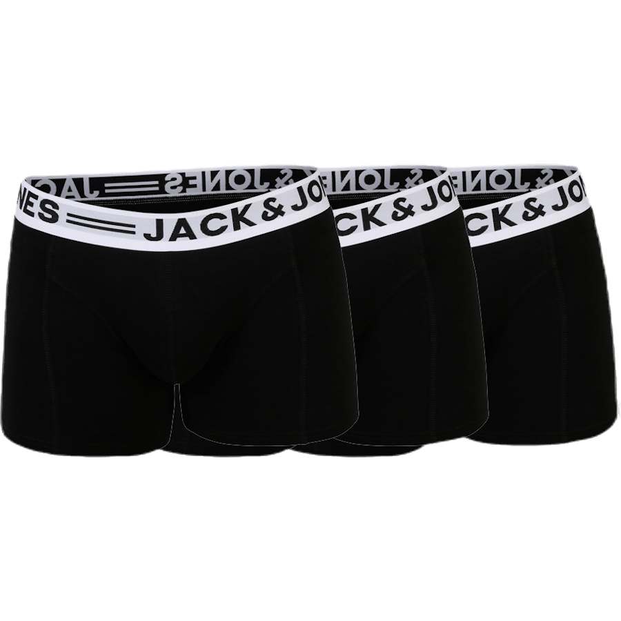 Sense Trunks 3-Pack Black