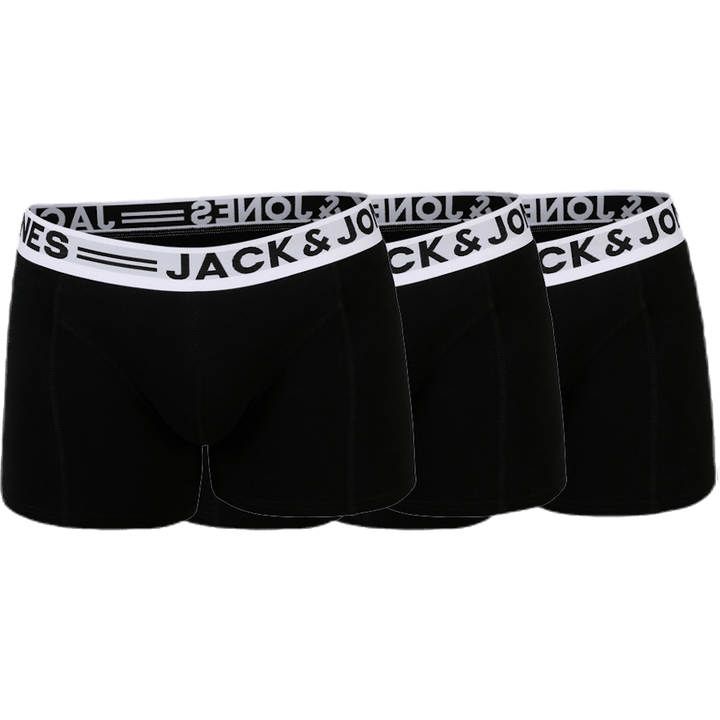 Sense Trunks 3-Pack Black