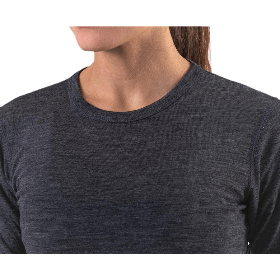 Camicia Elroy in lana nera