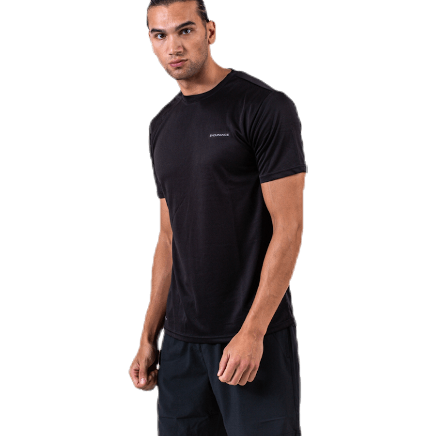 Vernon M S/S Performance Tee Black