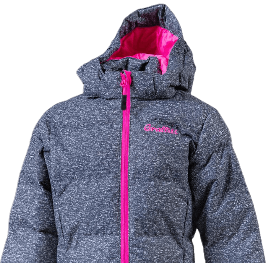 Mariel Girls Long Melange Pro-lite Jacket Pink
