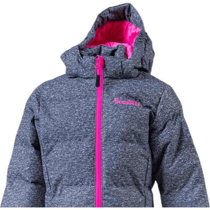 Mariel Girls Long Melange Pro-lite Jacket Pink