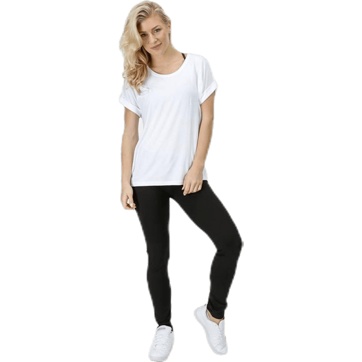 Moster S/S Tílko s výstřihem Jrs White