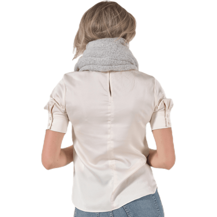 Pyron Long Scarf White