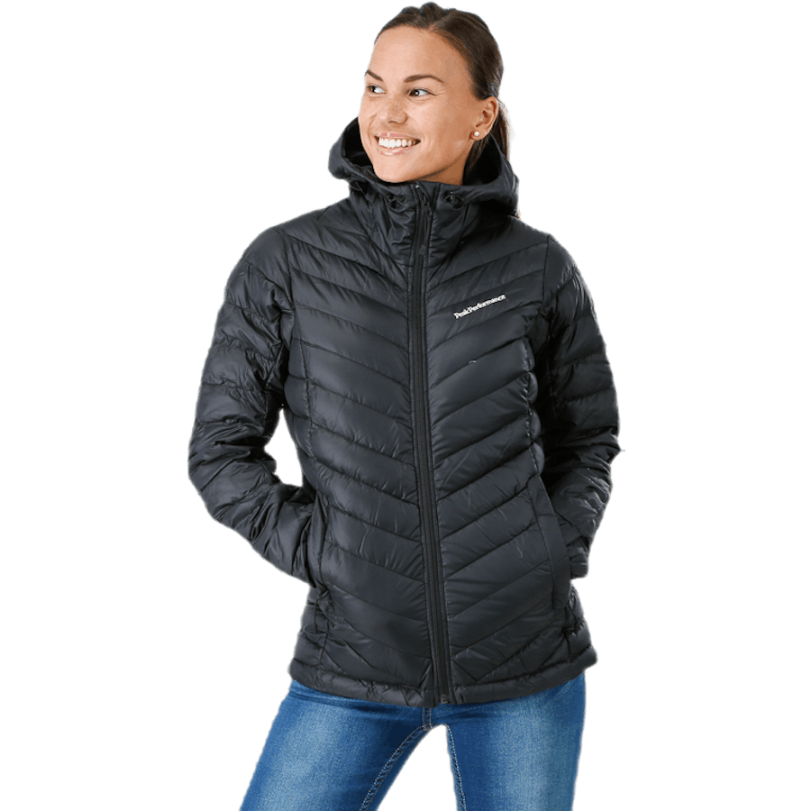 Frost Down Hood Jacket Black