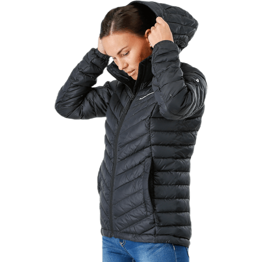 Frost Down Hood Jacket Black