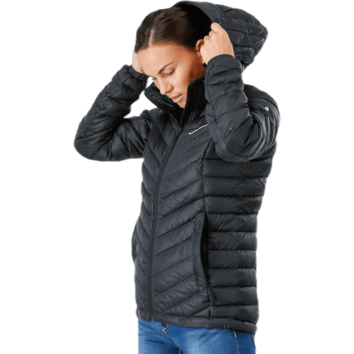 Frost Down Hood Jacket Black