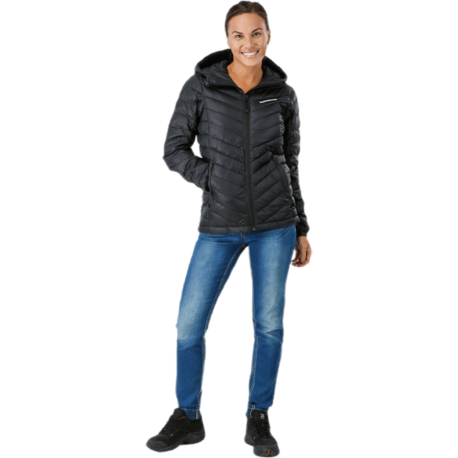Frost Down Hood Jacket Black