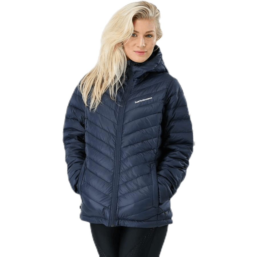Frost Down Hood Jacket Blue