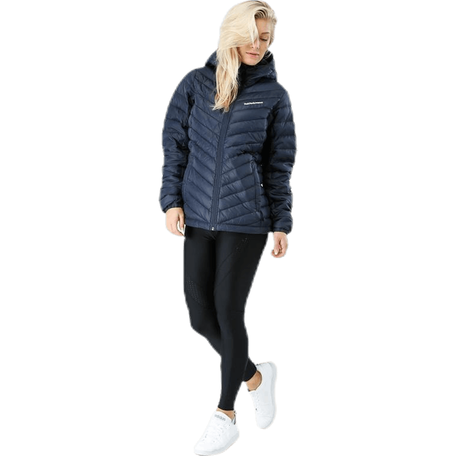 Frost Down Hood Jacket Blue