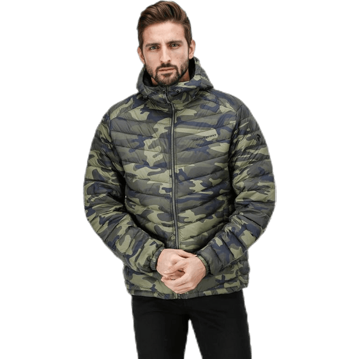 Frost Down Hood Patterned