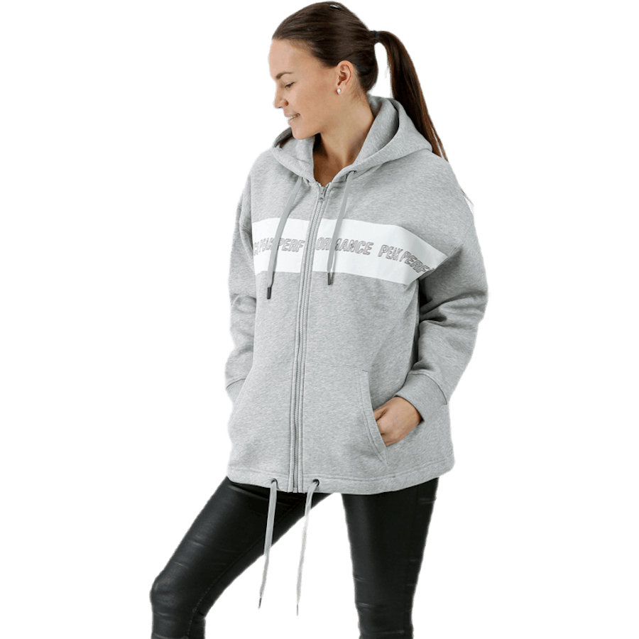 Season Zip Hoodie Grey