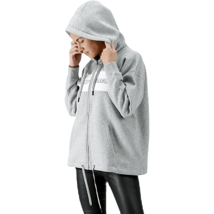 Season Zip Hoodie Grey