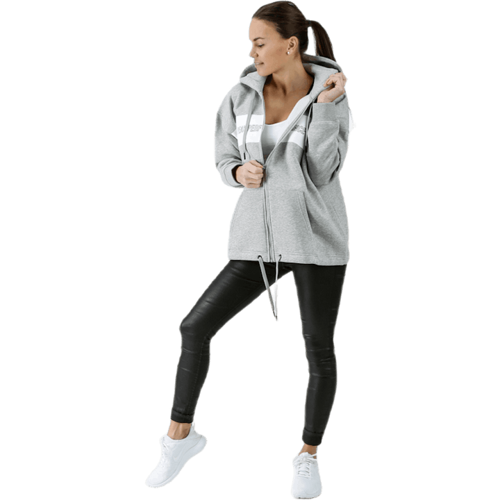 Season Zip Hoodie Grey