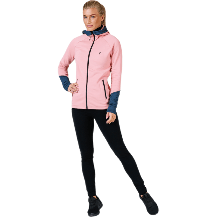 Rider Zip Hood Pink