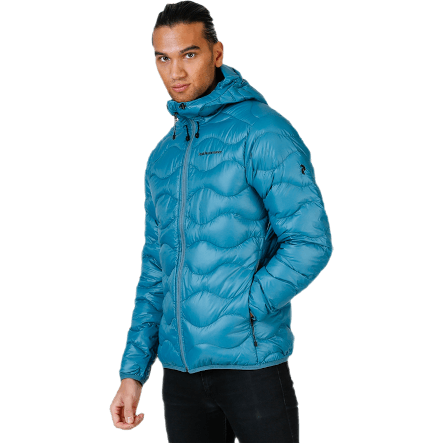 Helium Hood Jacket Blue