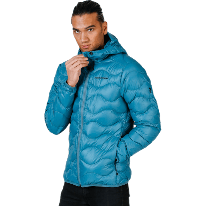 Helium Hood Jacket Blue